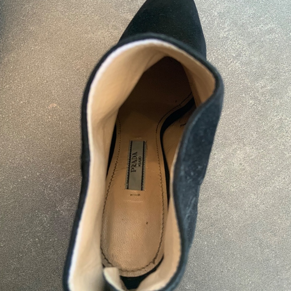 PRADA Black High Heel Booties - Picture 3 of 14